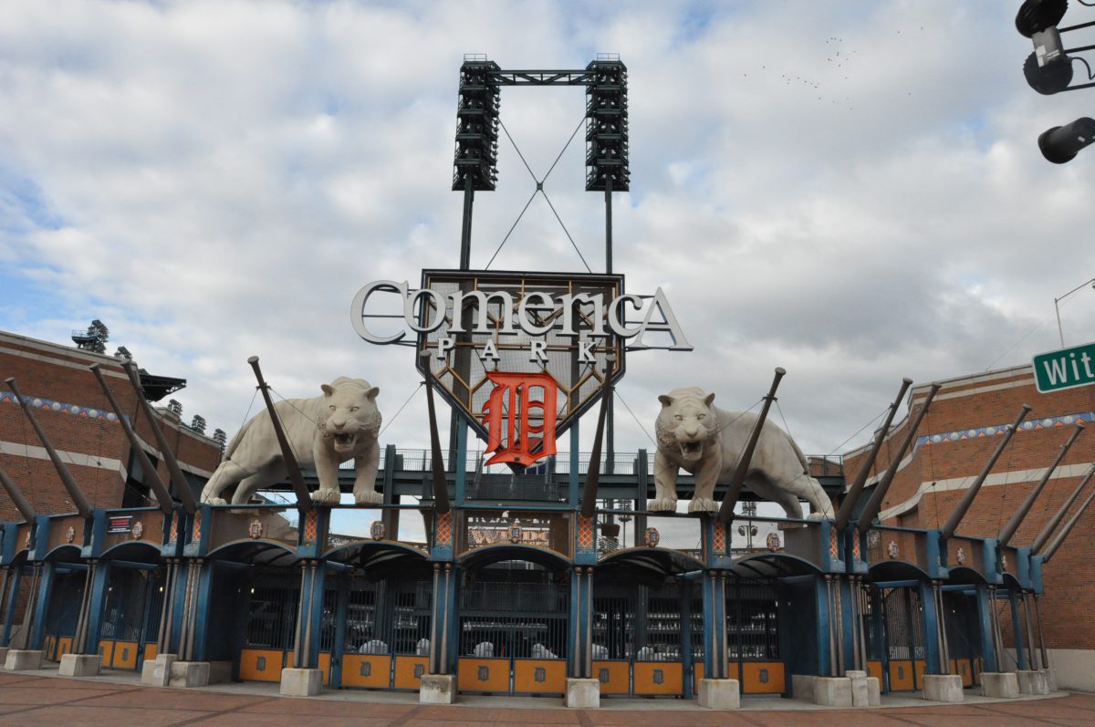 Detroit Tigers デトロイトタイガース コメリカパーク パズル Detroit Tigers デトロイトタイガース コメリカパーク パズル