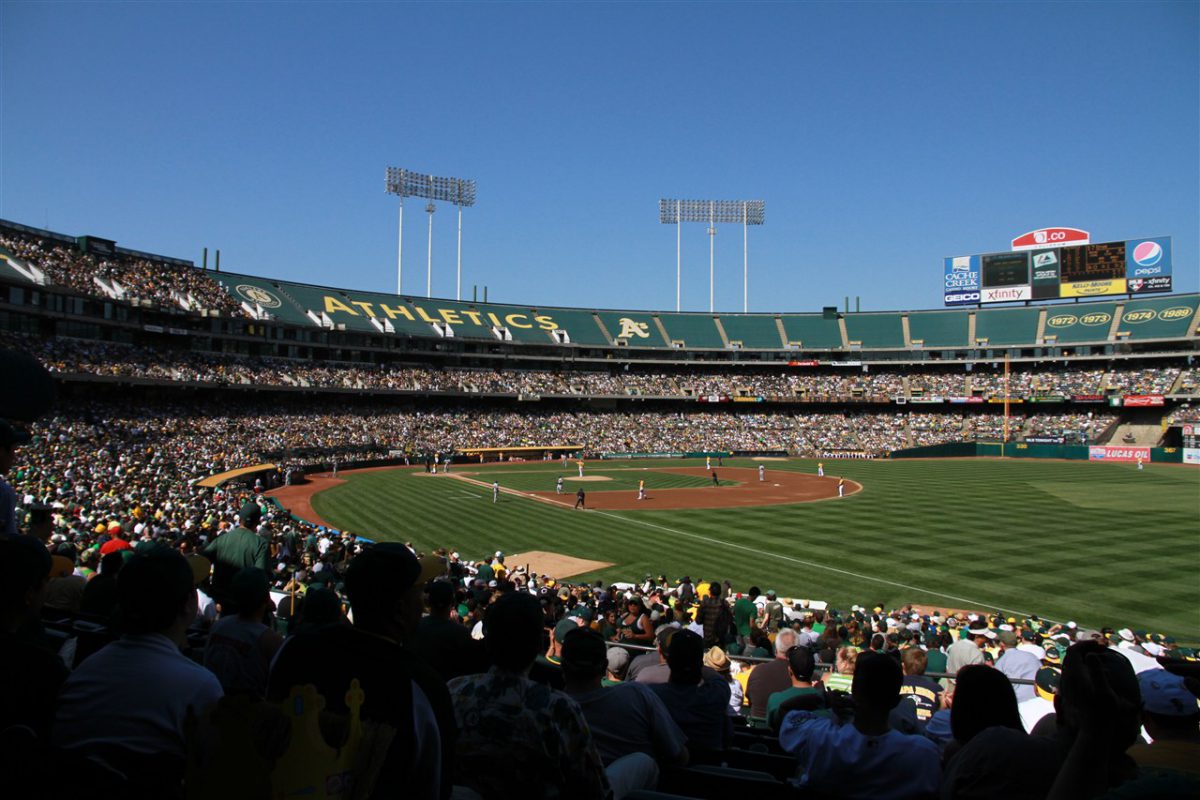 オークランド・コロシアム（アスレチックス） メジャーリーグ観戦・ドット・コム
