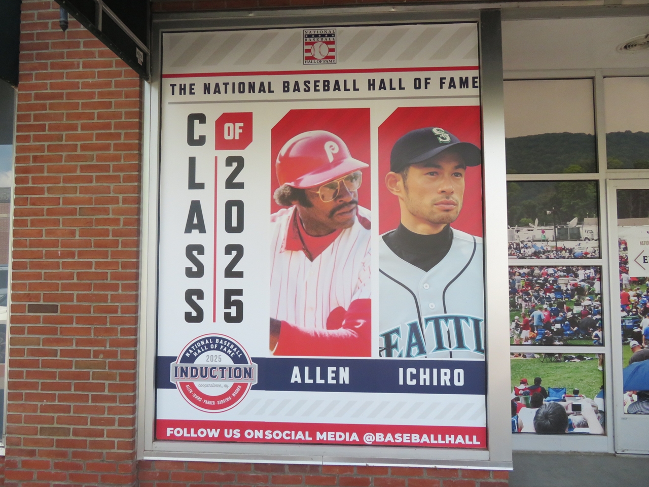 アメリカ野球殿堂博物館　イチロー